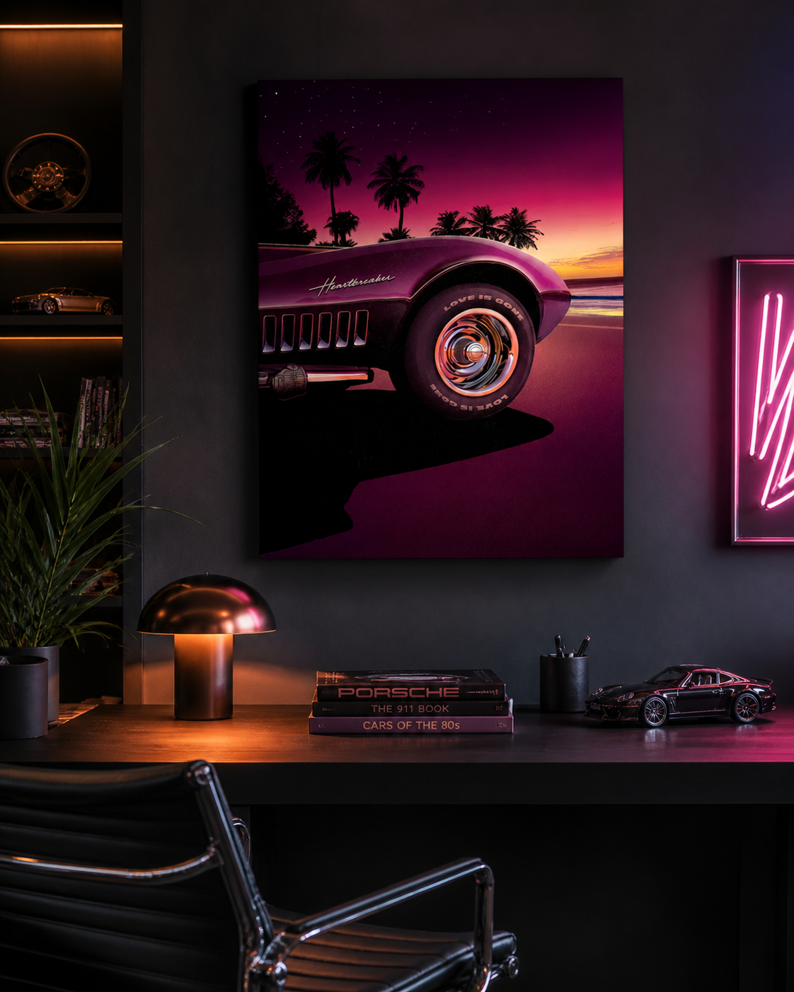 Heartbreaker Classic Car Retrowave