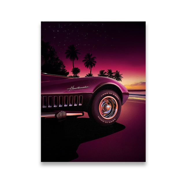 Heartbreaker Classic Car Retrowave
