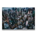 New York City Aerial Photo Canvas Wall Art front view on premium gallery-wrapped canvas