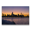 San Francisco Skyline Canvas Wall Art front view on premium gallery-wrapped canvas