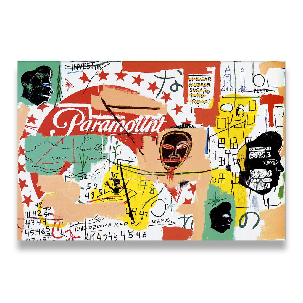 Basquiat-Style Paramount Pop Collage