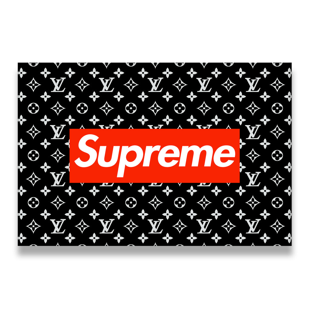 Supreme x LV Monogram Streetwear