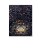Los Angeles Dodgers Stadium Canvas Wall Art front view on premium gallery-wrapped canvas
