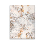 Marble Painting Taupe Canvas Wall Art front view on premium gallery-wrapped canvas